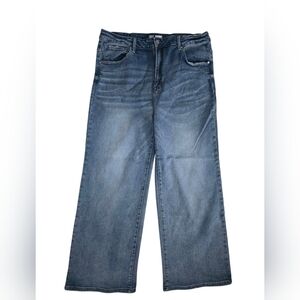Risen Women's Boutique Blue Flare & Wide Leg Jeans Size 3XL/ 20US